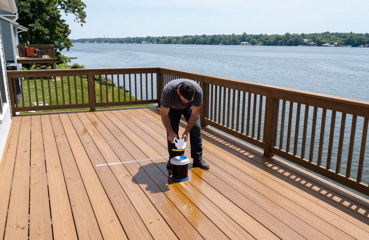 Deck Staining