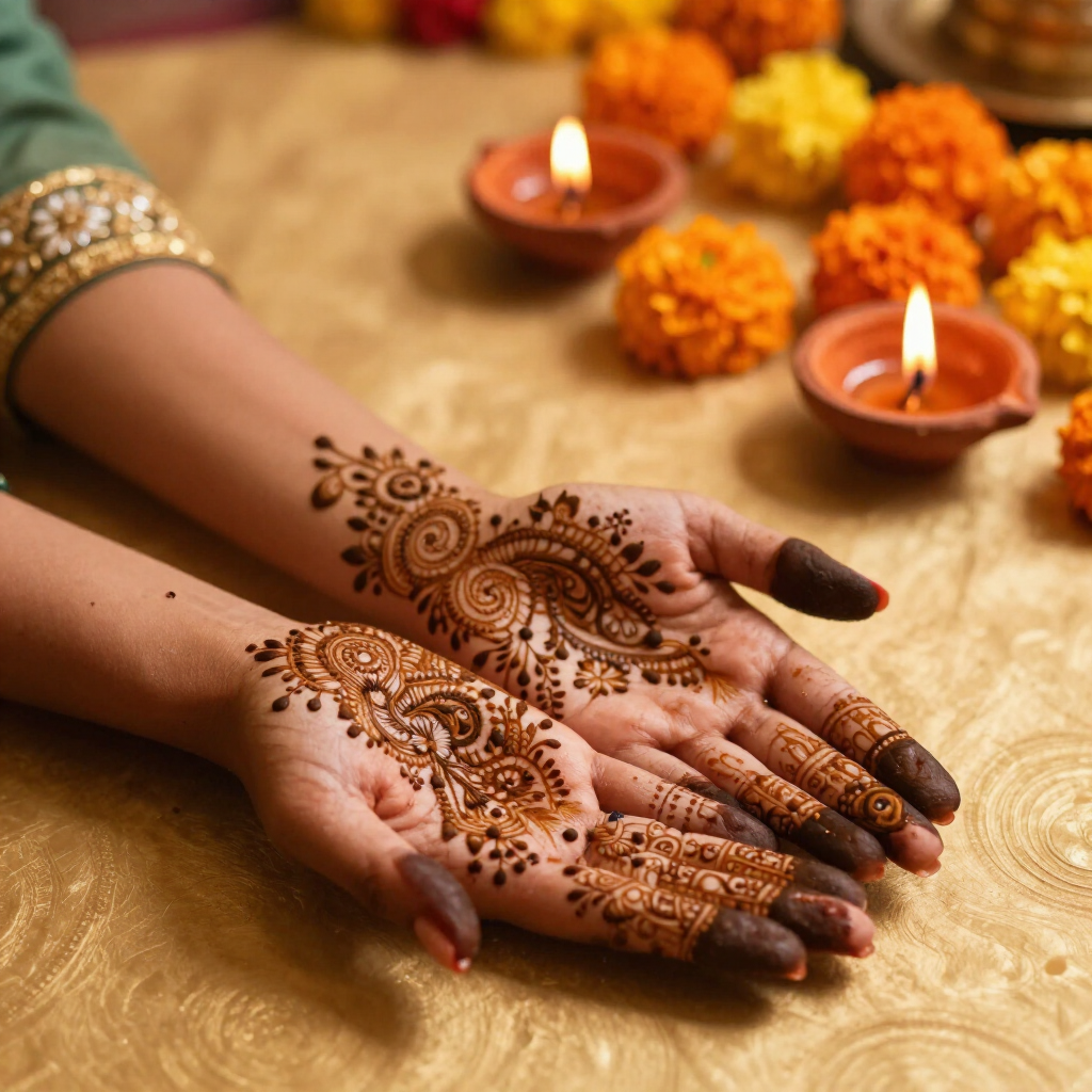 Occasion Mehndi design in Delhi NCR