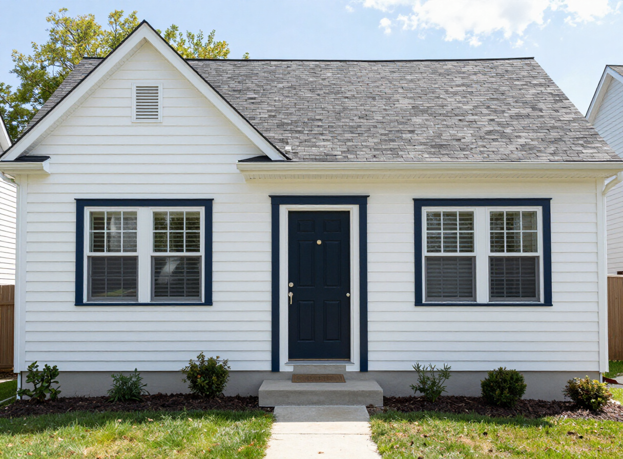 Freshly painted single-family home in East Rutherford, NJ
