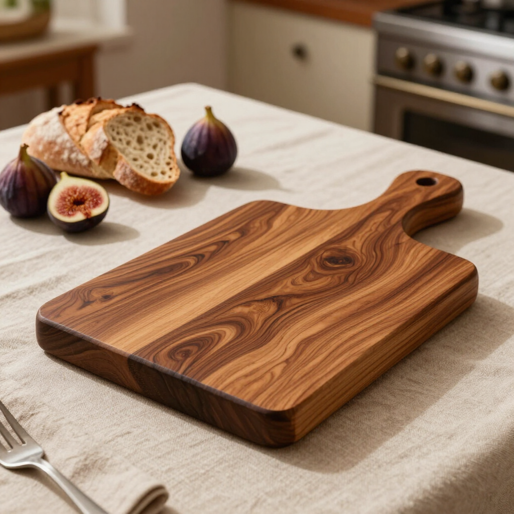 Carved Acacia Serving Board
