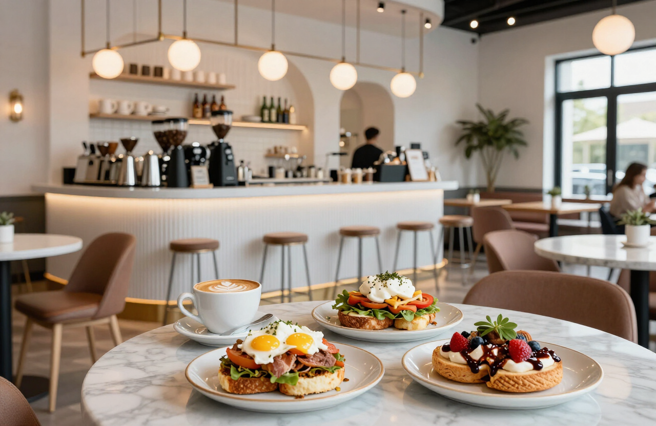 Soiree Coffee Bar coffee and brunch spot in Dallas