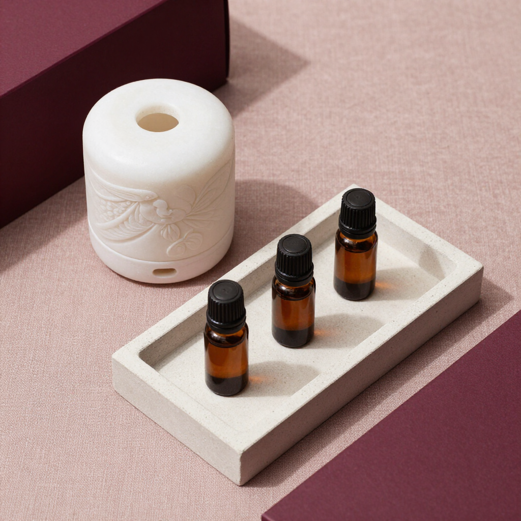The Ritual Set — Diffuser, Two Oils, Tray
