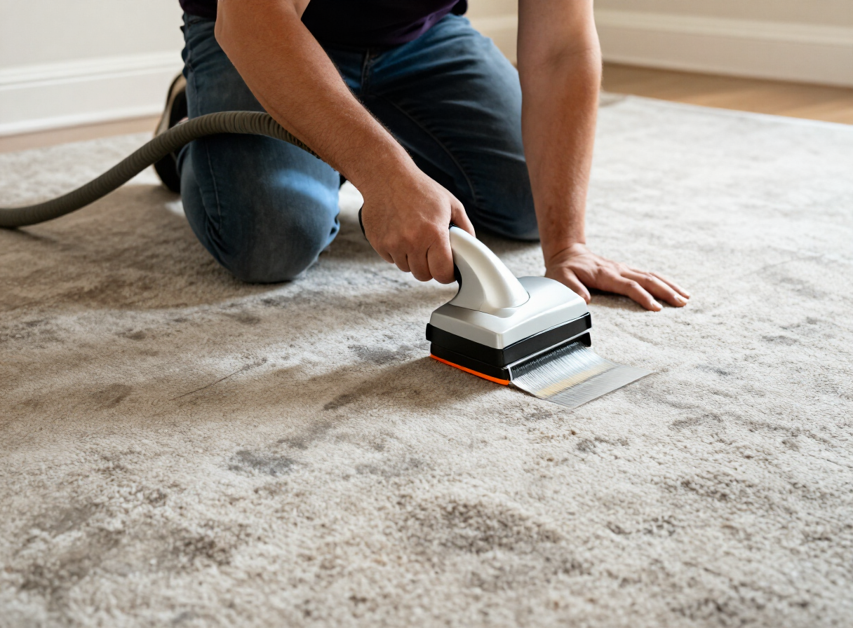 Carpet color correction