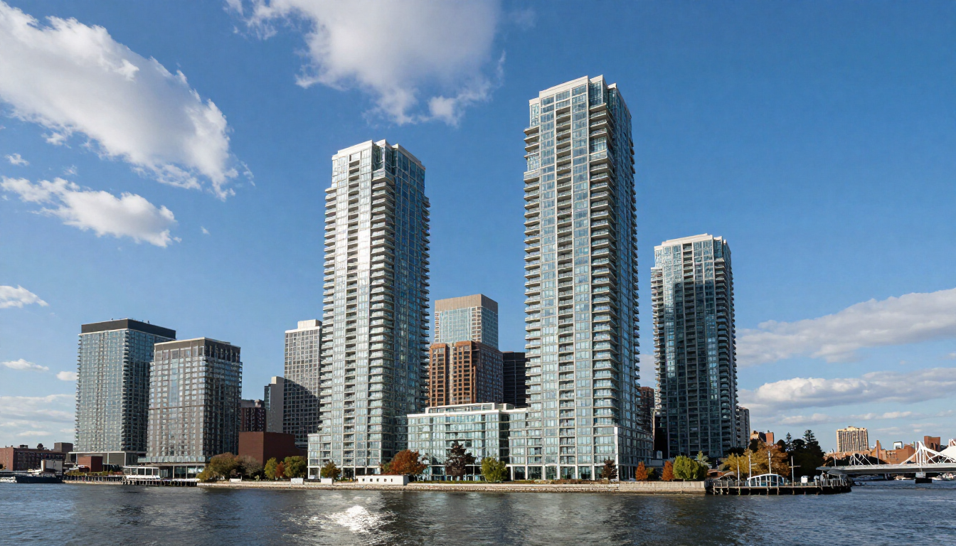 Best Paint Colors for Weehawken Waterfront Condos