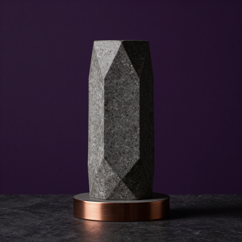 Monolith — Stone Diffuser with Concrete Base