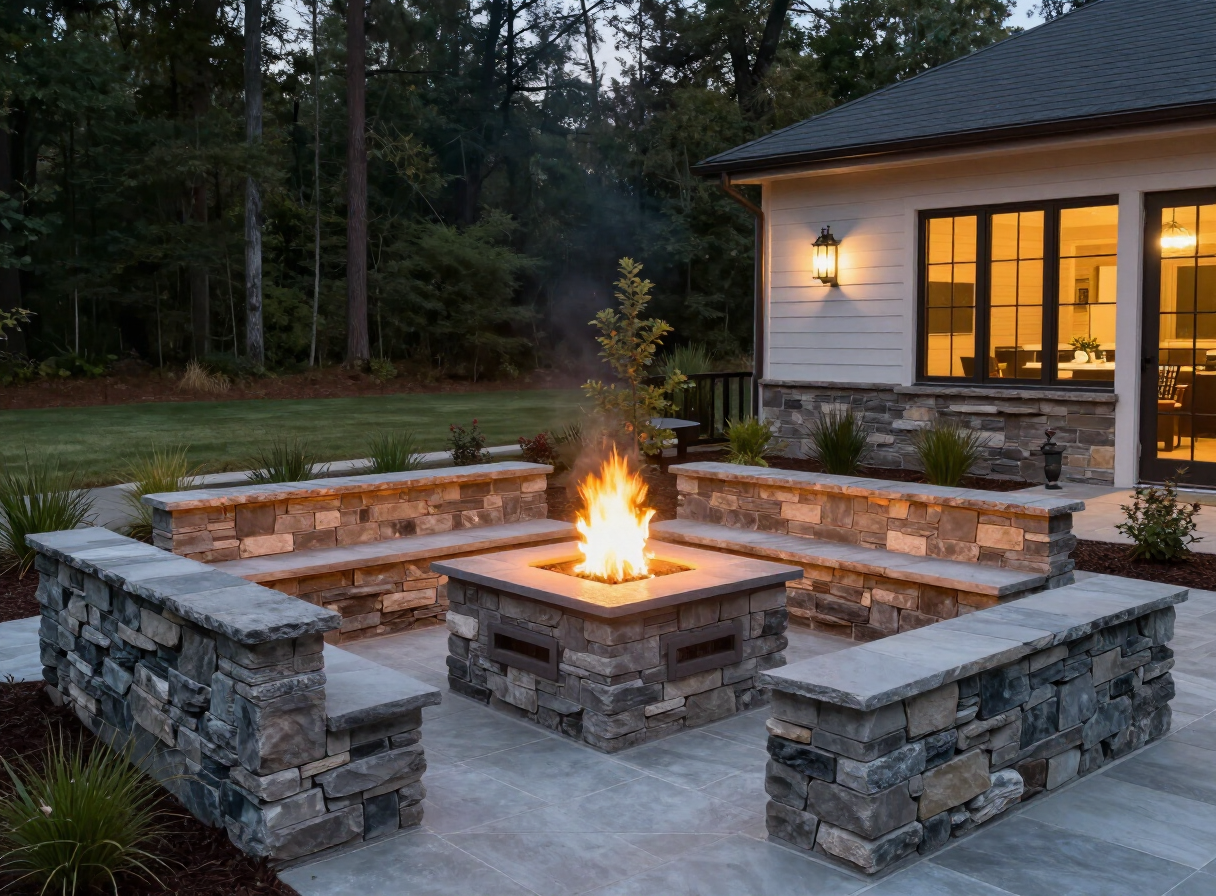 Fire Pit Installation