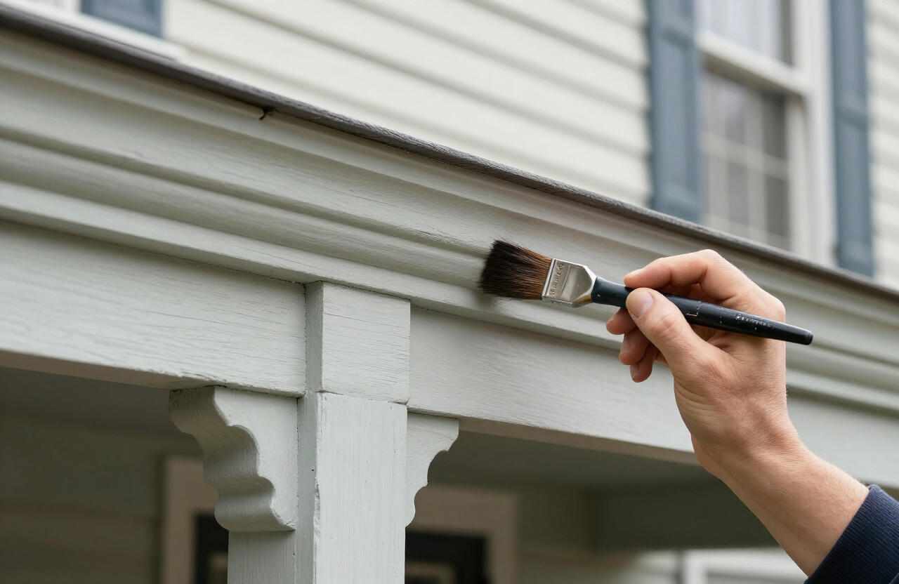 Weehawken Street 1880s Historic Home (Heritage + Elevation Challenge) Hand-painted trim