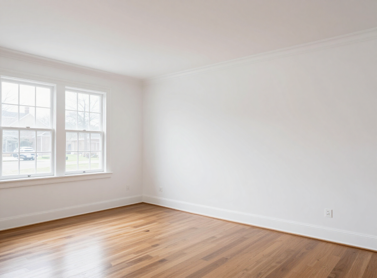 Freshly painted older home interior in Hasbrouck Heights, NJ
