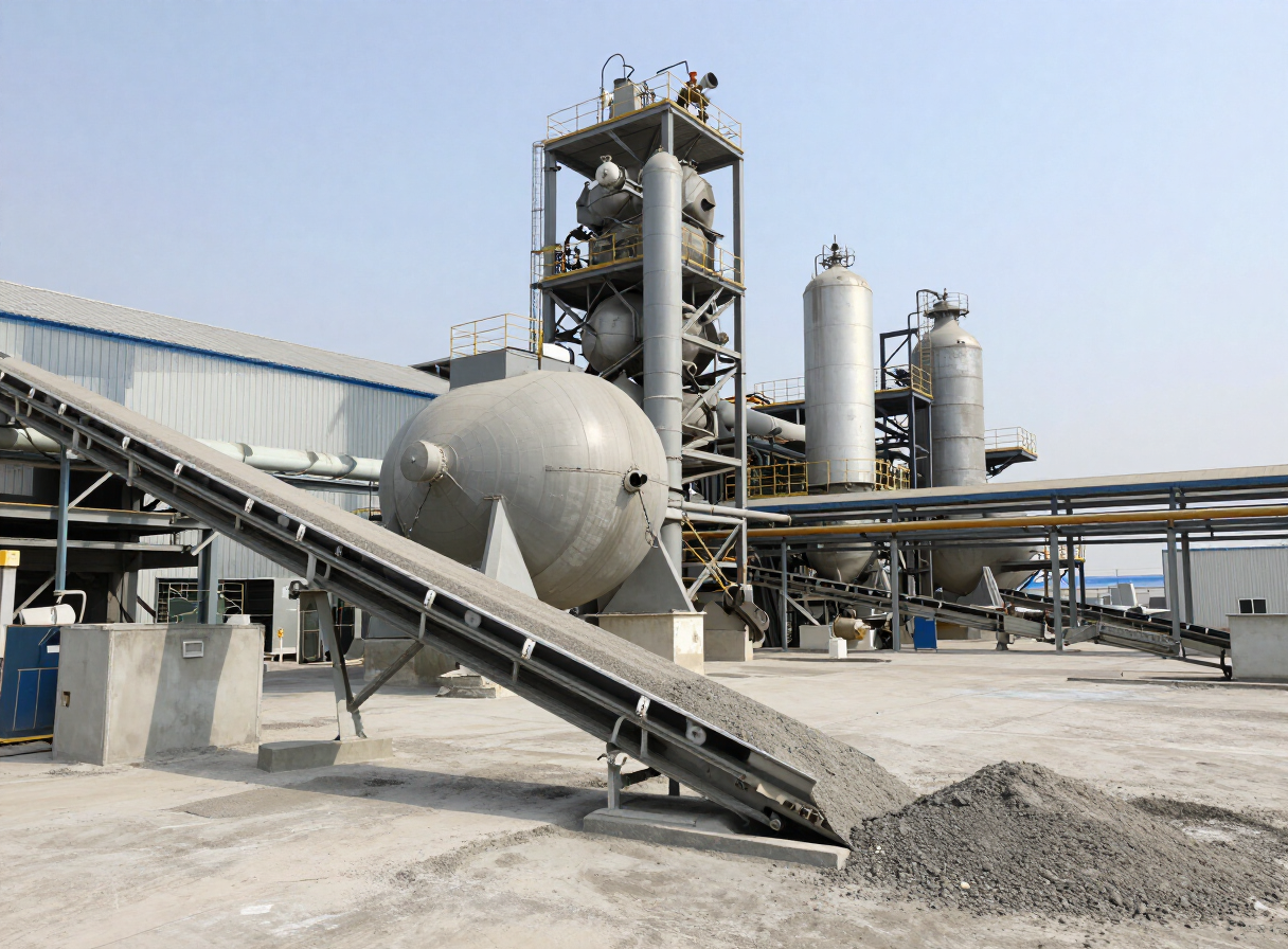 Cement plant conveyor belt application