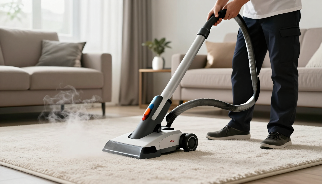 Residential carpet cleaning