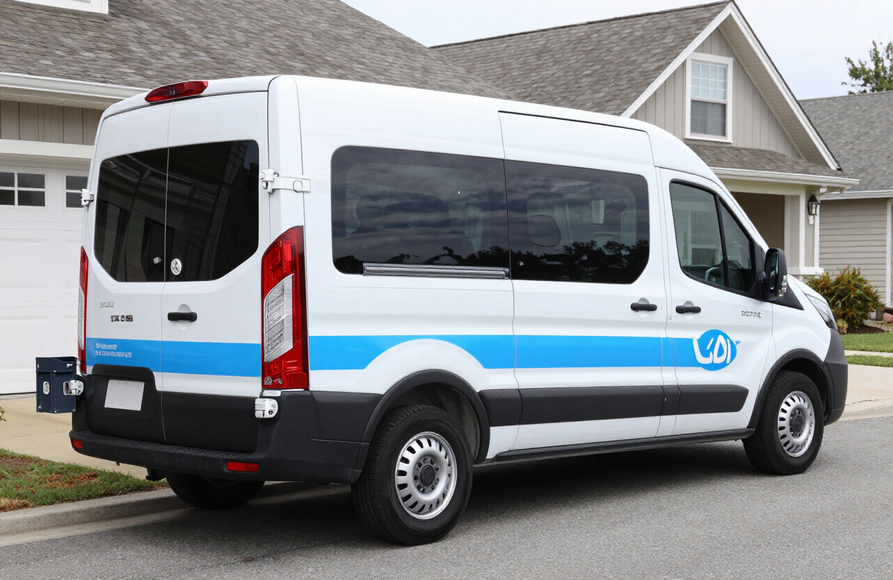 Branded mobile service van and fleet vehicle