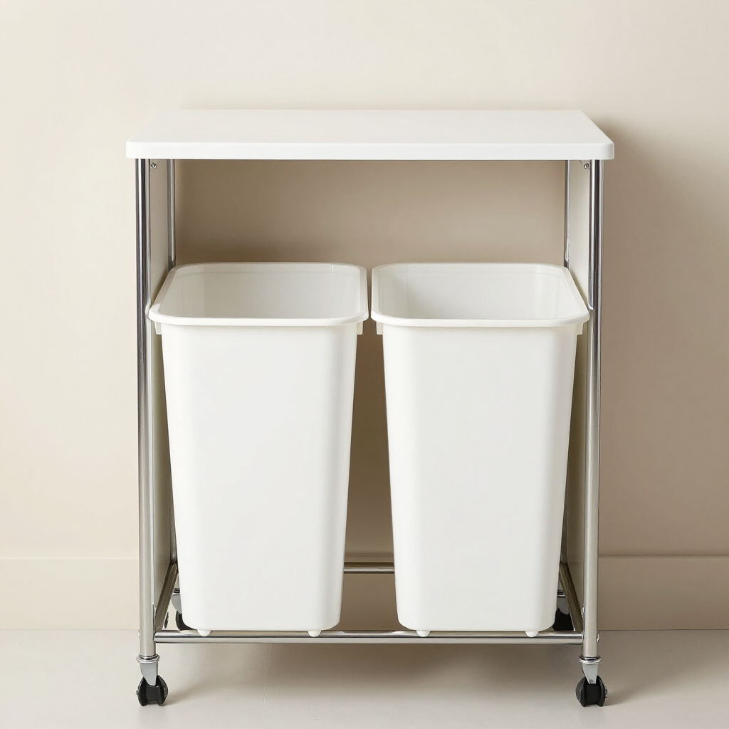 Jarlin WBS18-2 Waste Basket Pull-Out Insert 18"