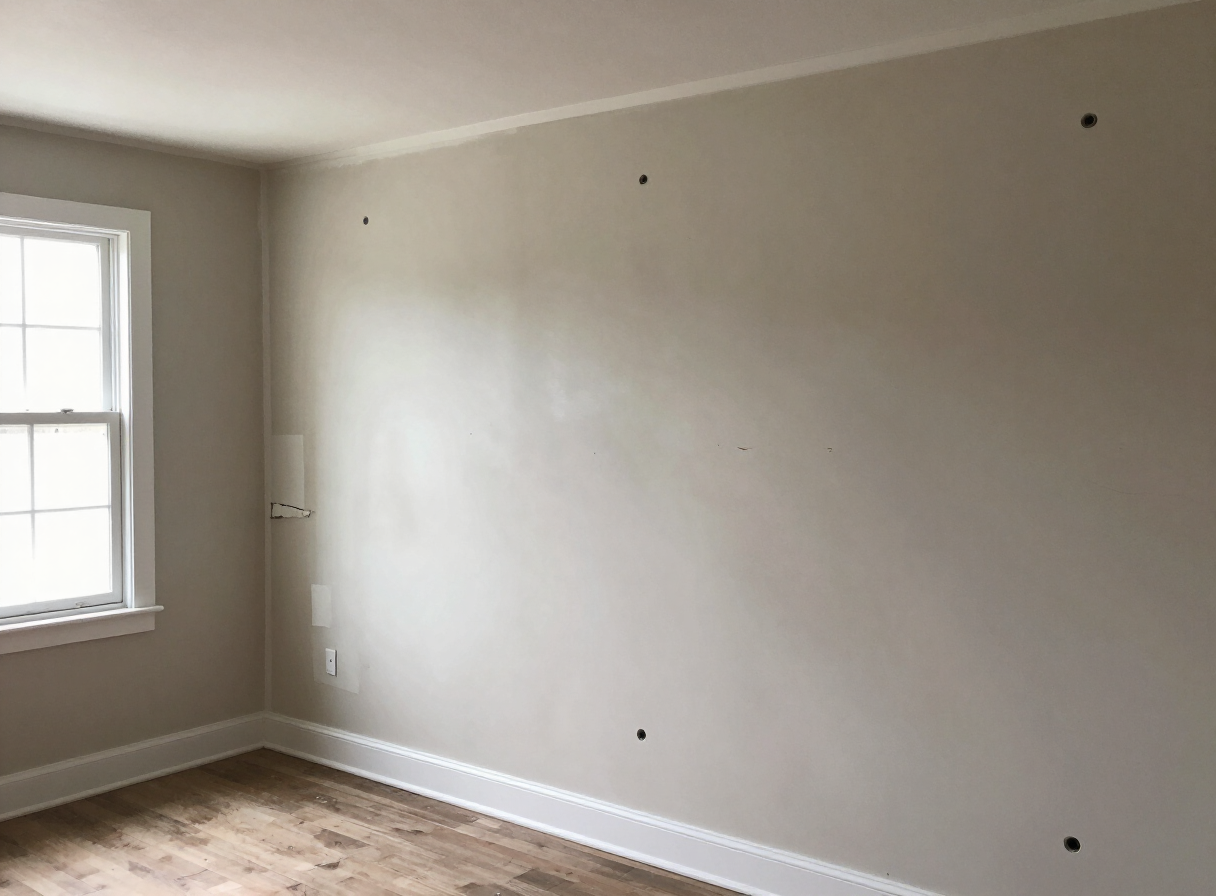 North Bergen Single-Family Home Wall Repair & Interior Painting — before