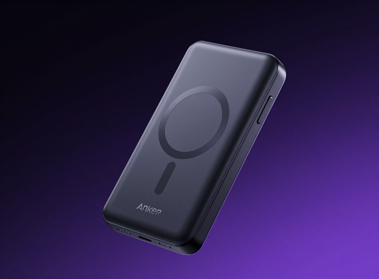 Anker MagGo Power Bank, Ultra-Slim 10,000mAh Magnetic Battery Pack