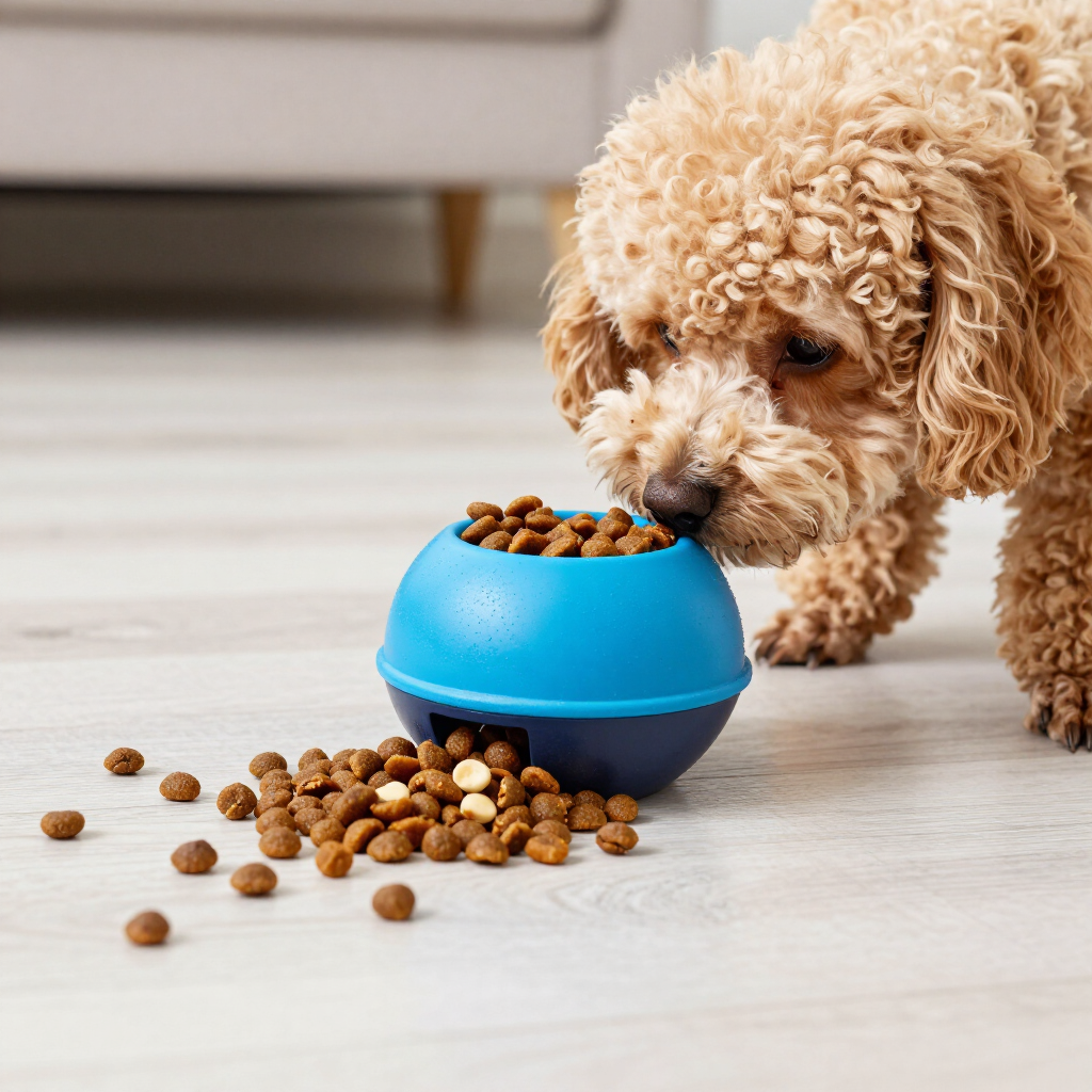 KONG Wobbler Treat Dispensing Dog Toy