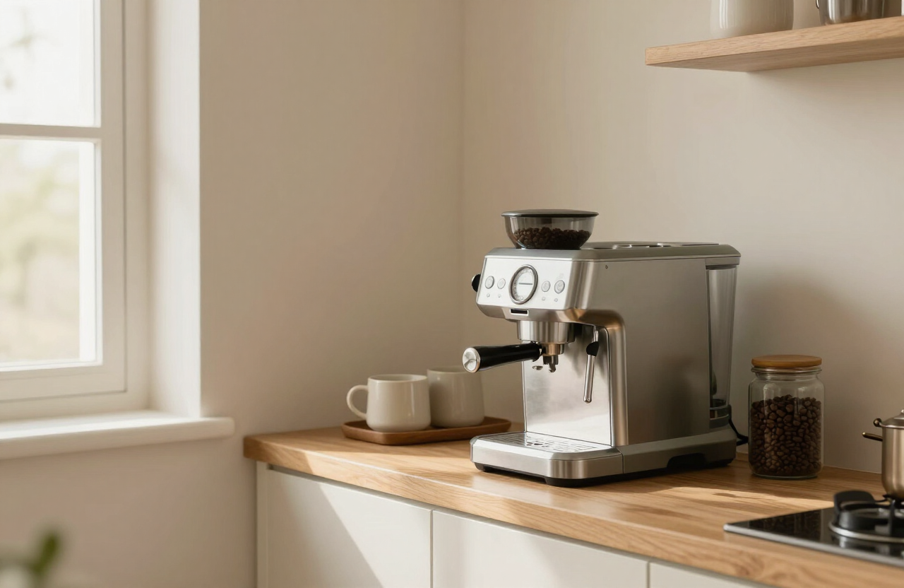 Een koffiehoek inrichten in je keuken met een toestel en de accessoires die bij jou passen