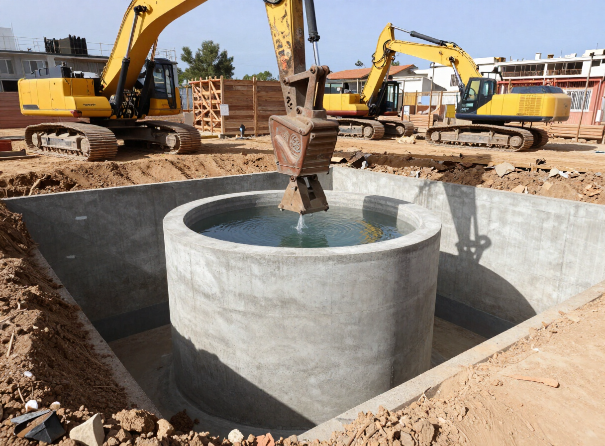 Water Tanks: Underground cistern