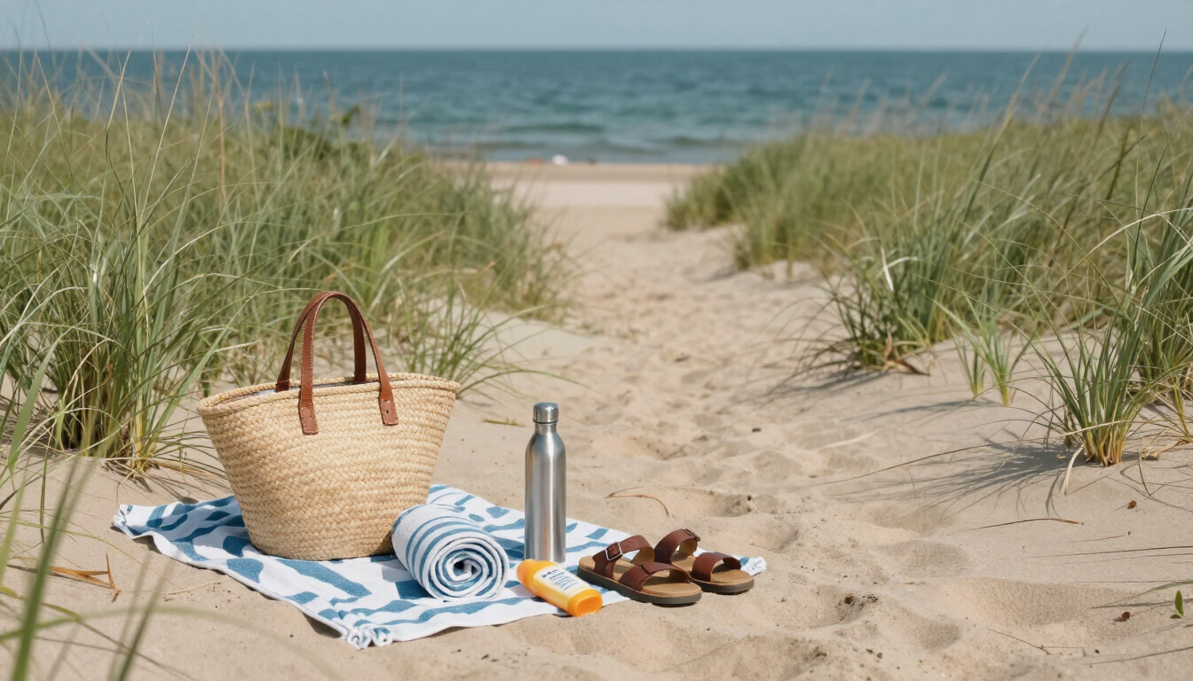 West Michigan Beach Day Packing List