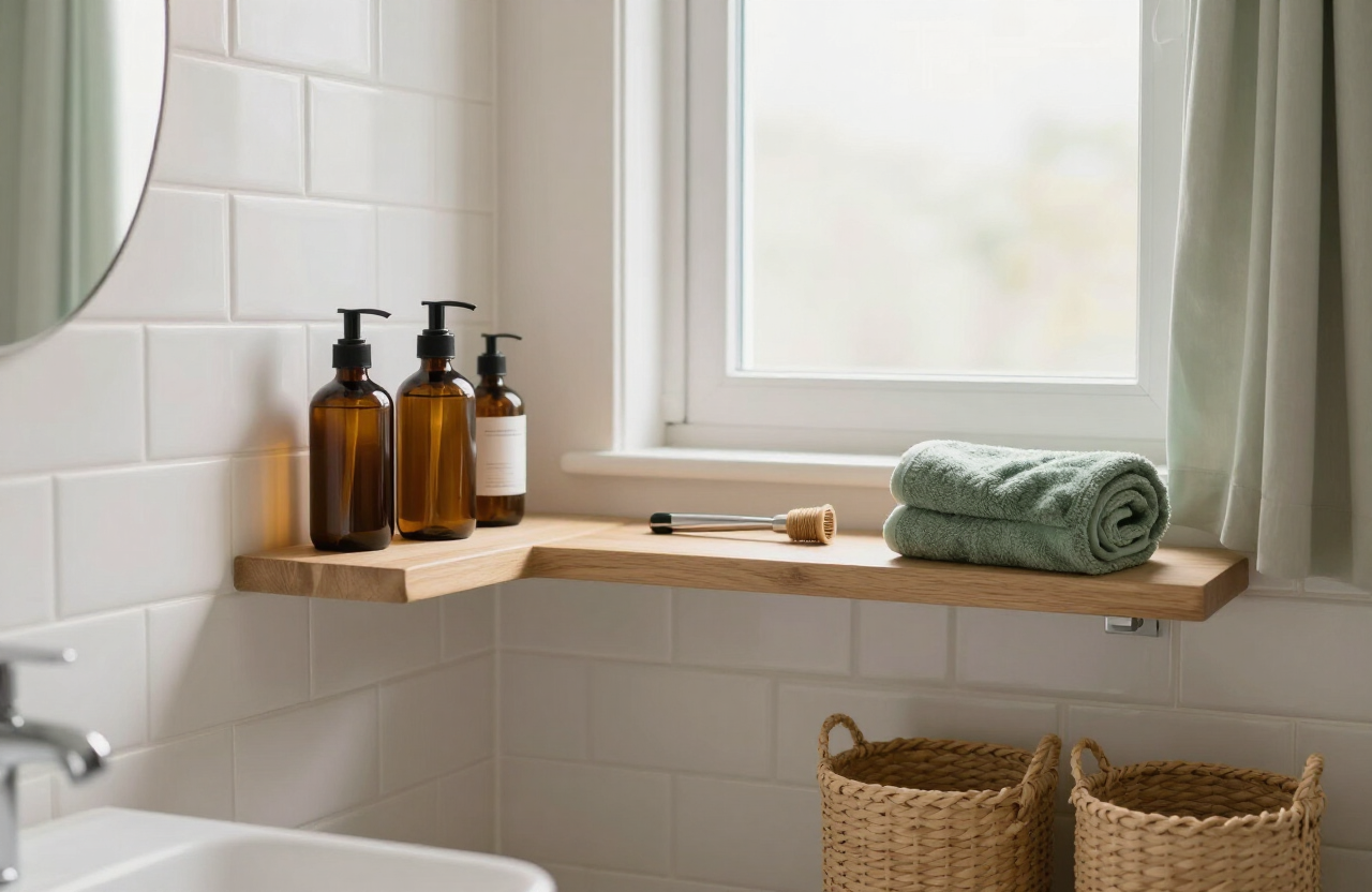 10 must-haves en slimme vondsten voor een opgeruimde kleine badkamer