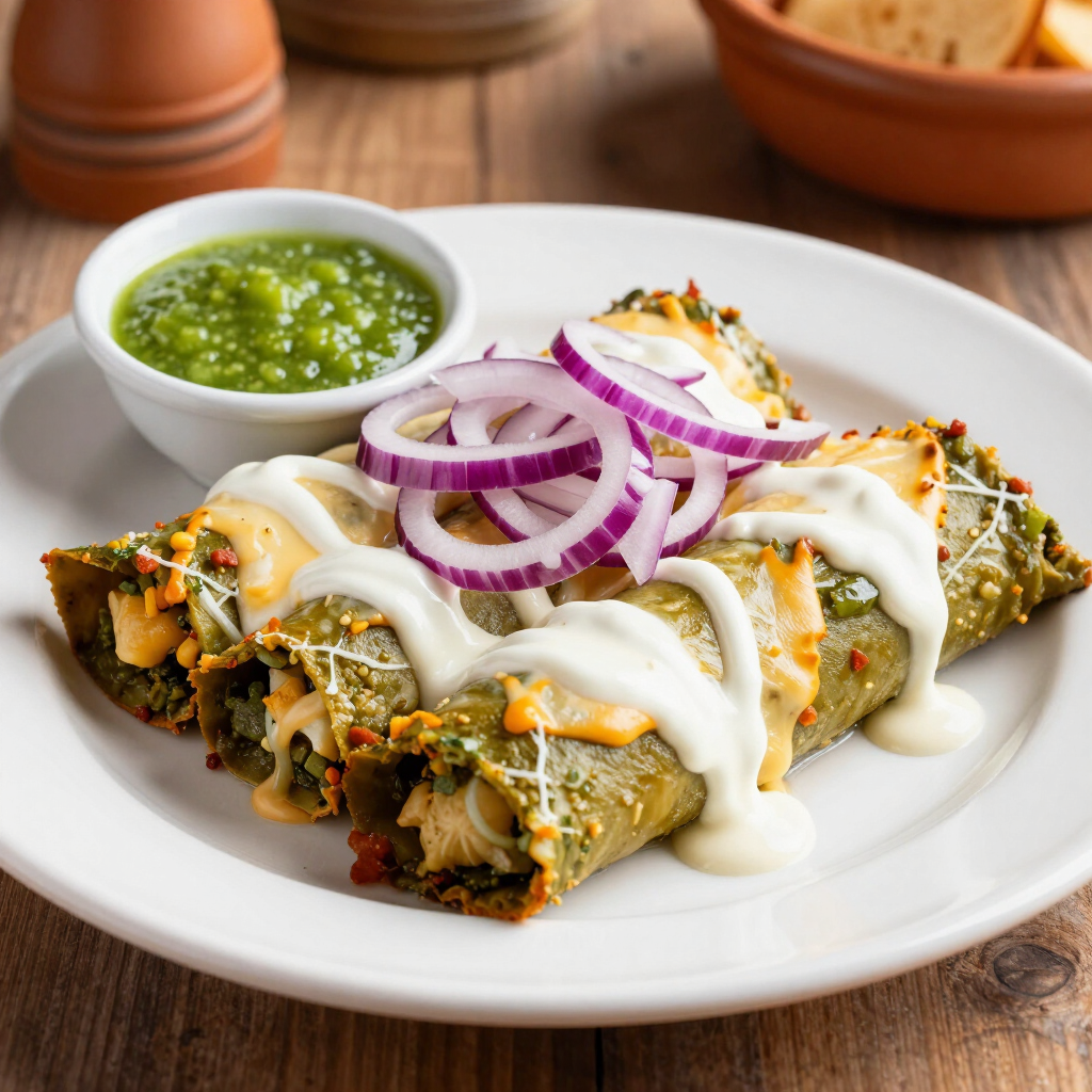 Enchiladas Verdes