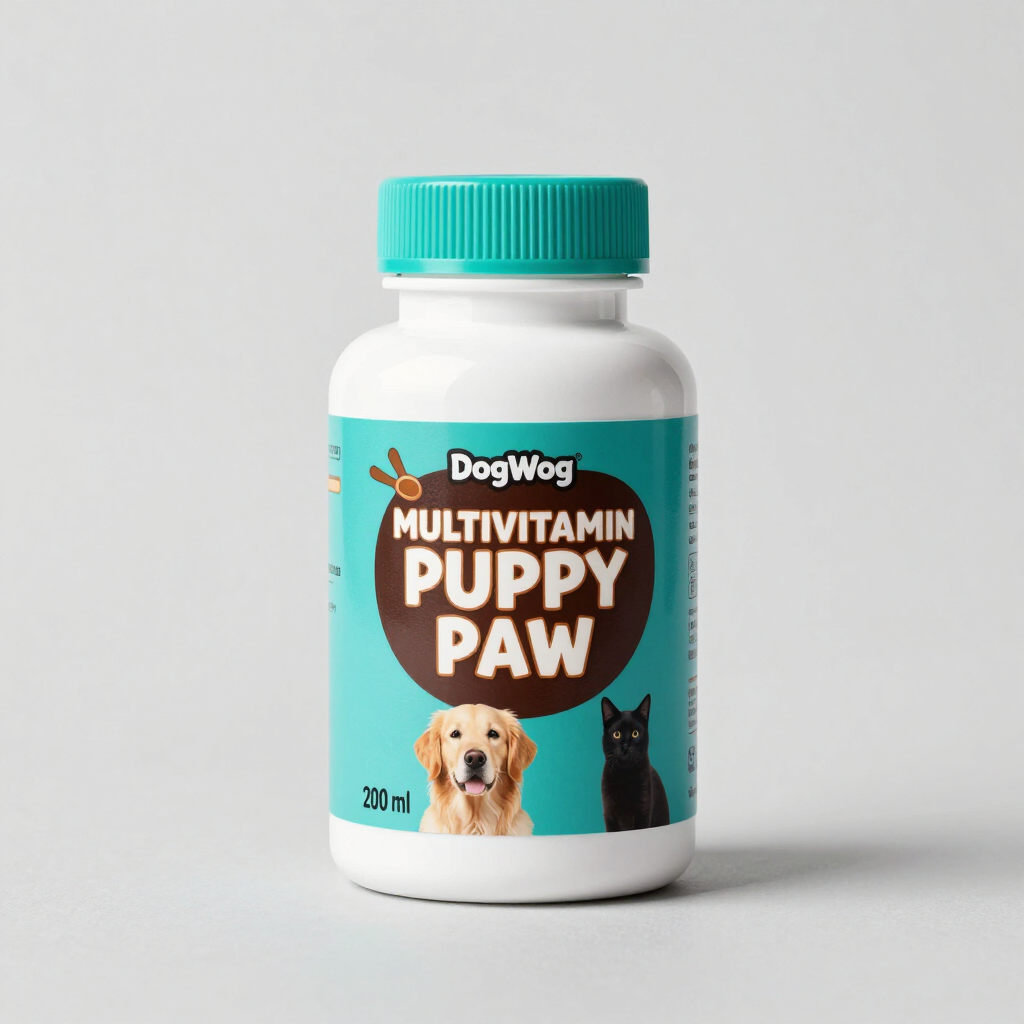 Multivitamin Puppy Paw — Peanut Butter Flavour