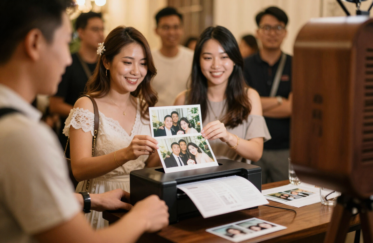 Thuê máy in ảnh DNP tại sự kiện