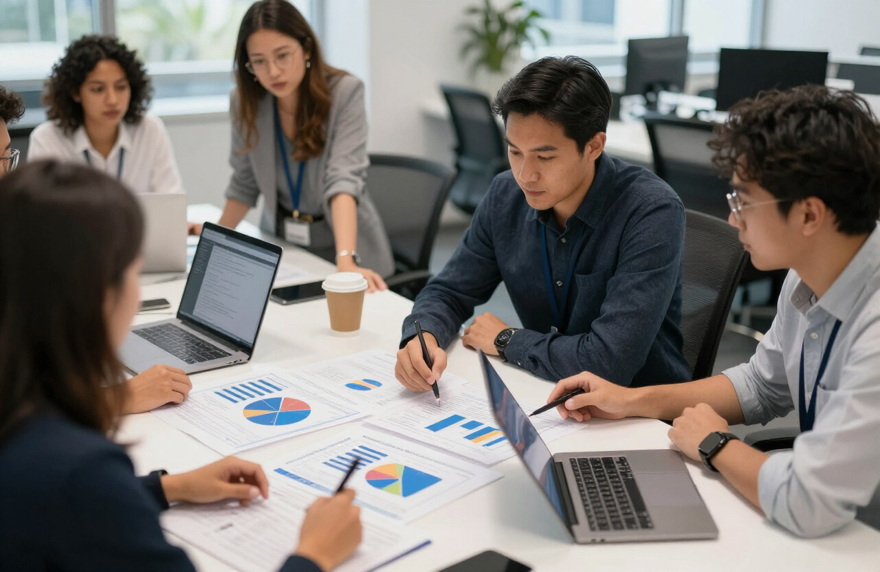 Palm Beach and Broward SEO and digital marketing agency analyzing search performance data