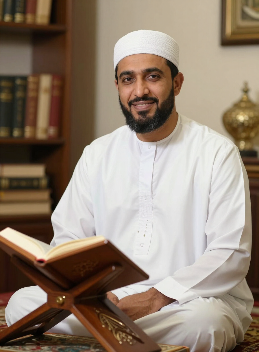 Portrait of Sheikh Ahmed Mahmoud