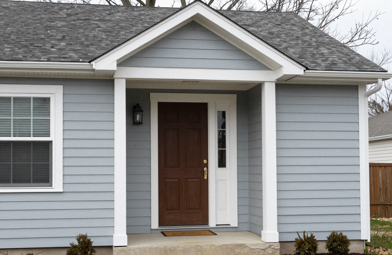Finished Secaucus NJ exterior with weather-resistant paint