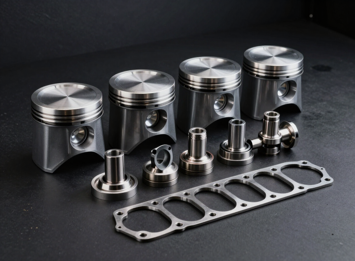 Engine Parts including Gasket sets, Bearings, Pistons