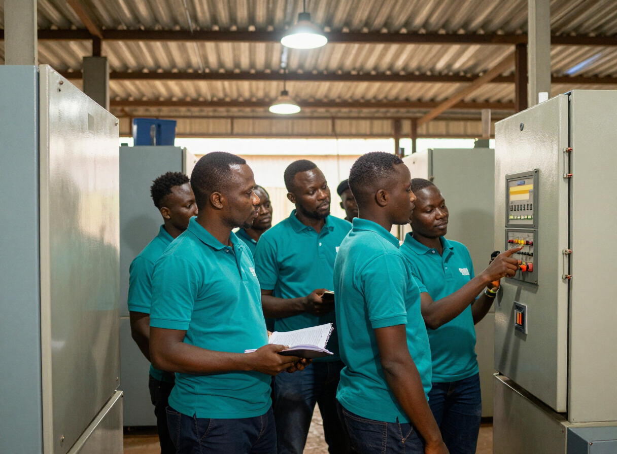 Formation d'équipes terrain au Cameroun