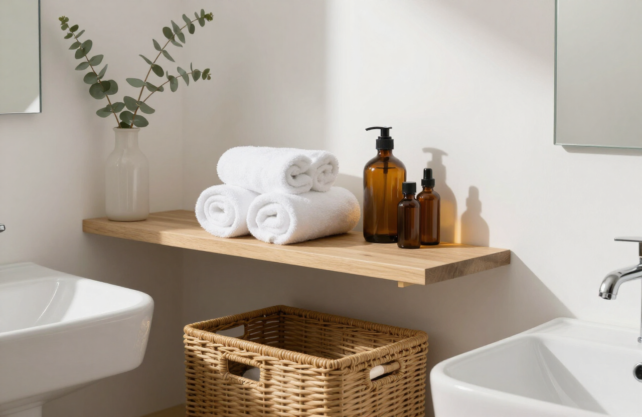 Badkamer opbergen: slimme ideeën voor een kleine badkamer