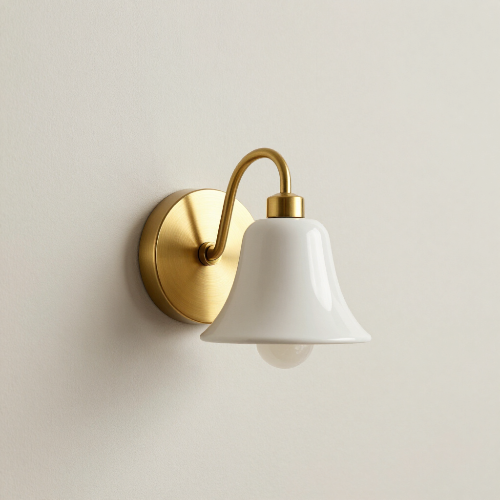 Ceramic wall light