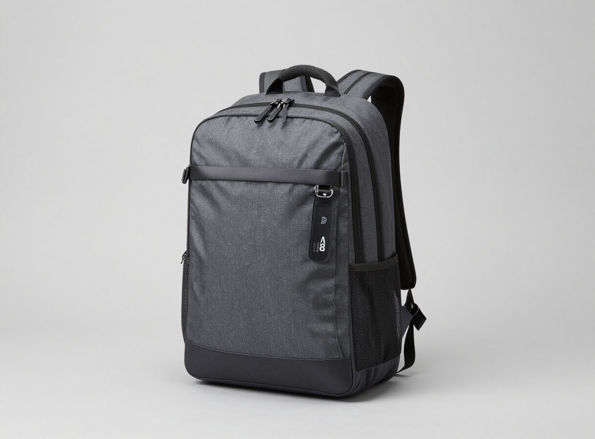 Compressible 18-liter dark slate gray carry-on travel backpack