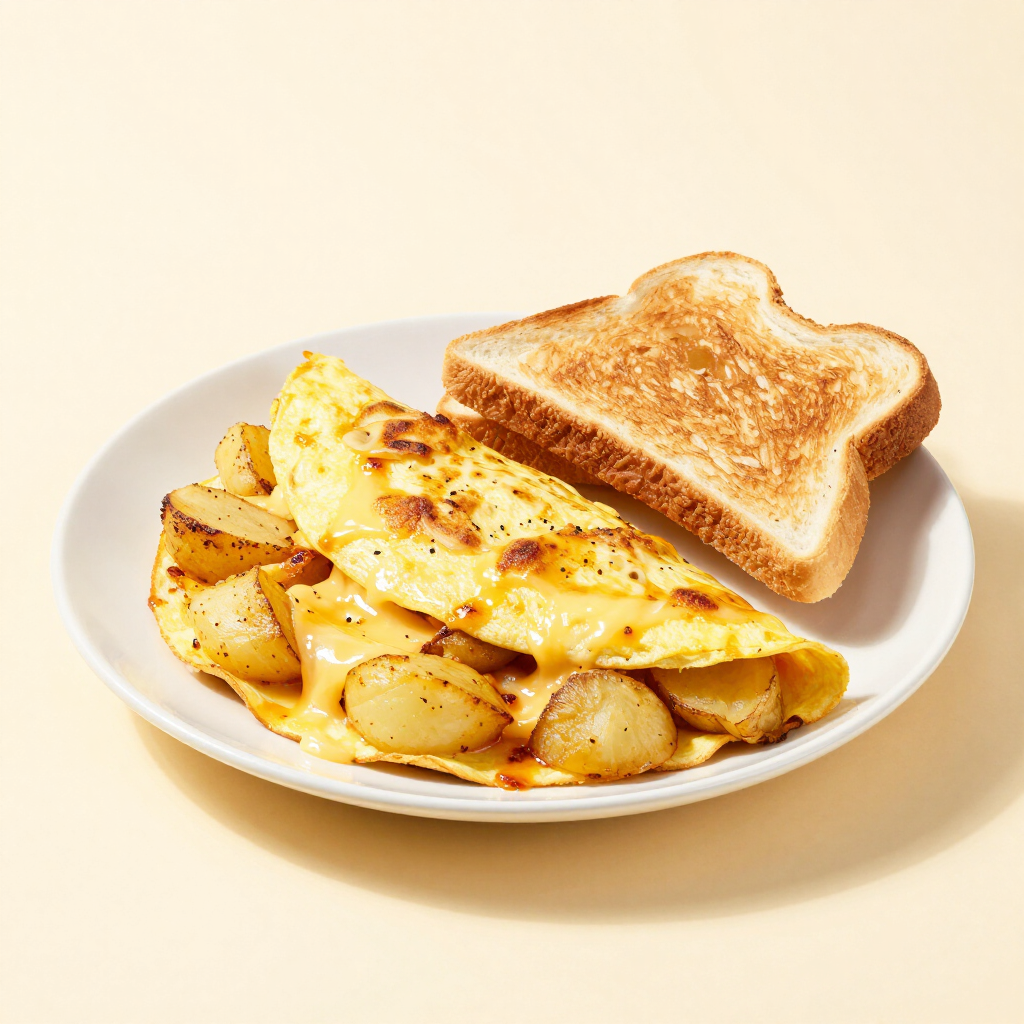 Three-Cheese Omelet