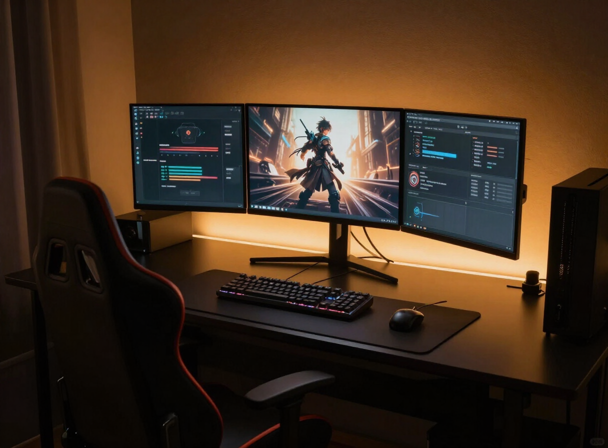 The Battlestation — Immersive · Ergonomic · Bold