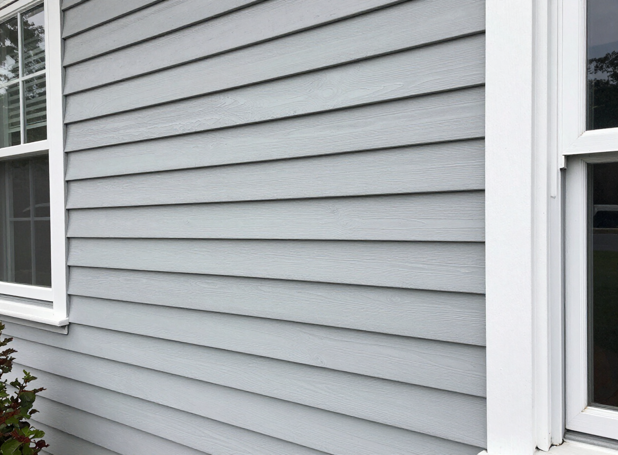 Exterior siding after painting in Wood-Ridge, NJ