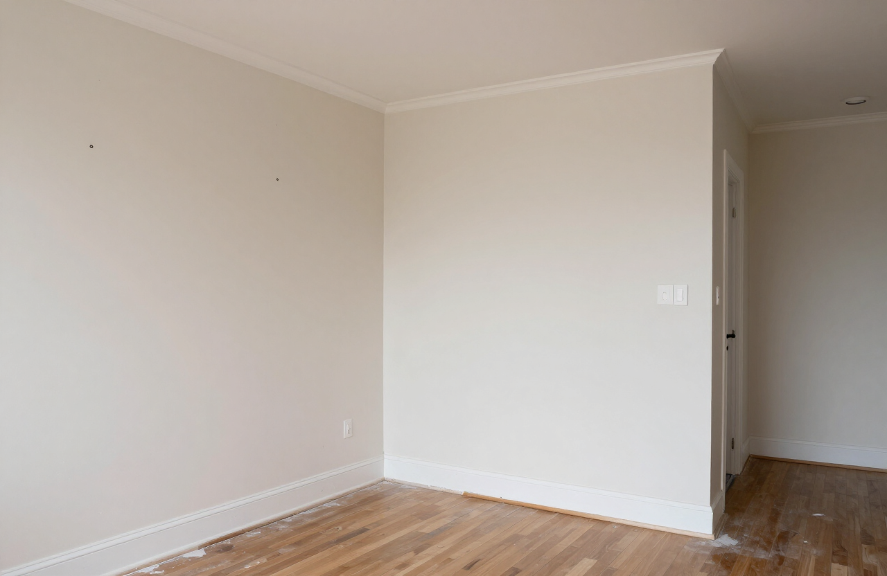 Lodi apartment unit interior before painting