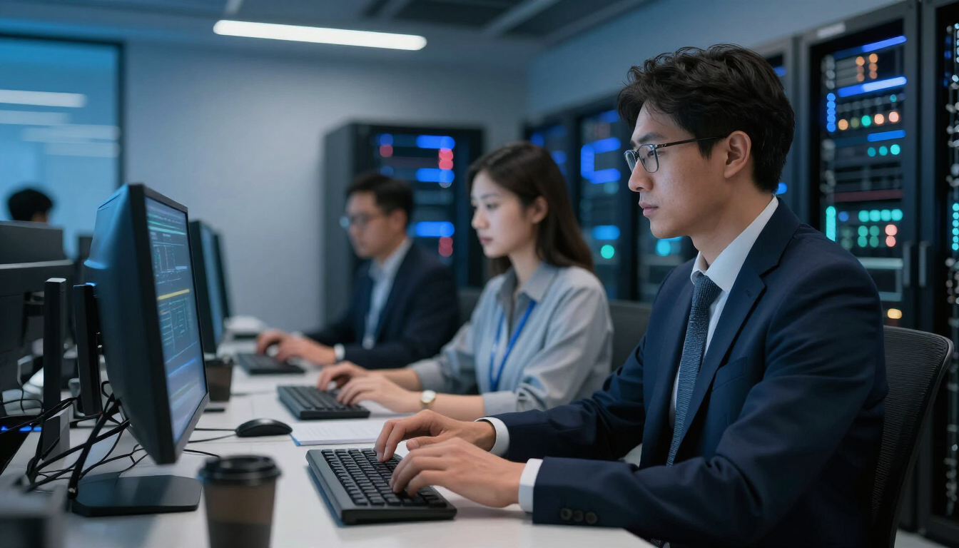 LA Networks IT professionals managing enterprise infrastructure
