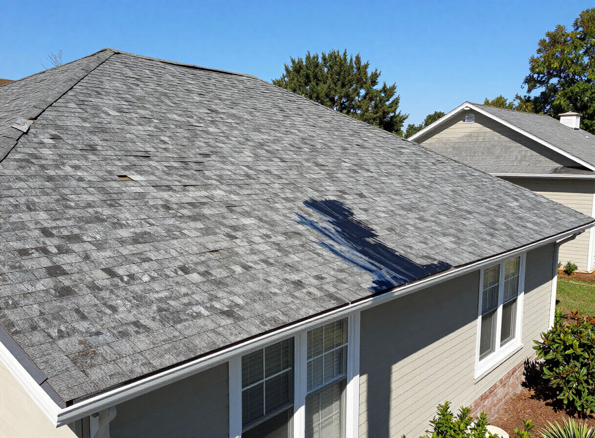 Before & after roof restoration — Madera, CA