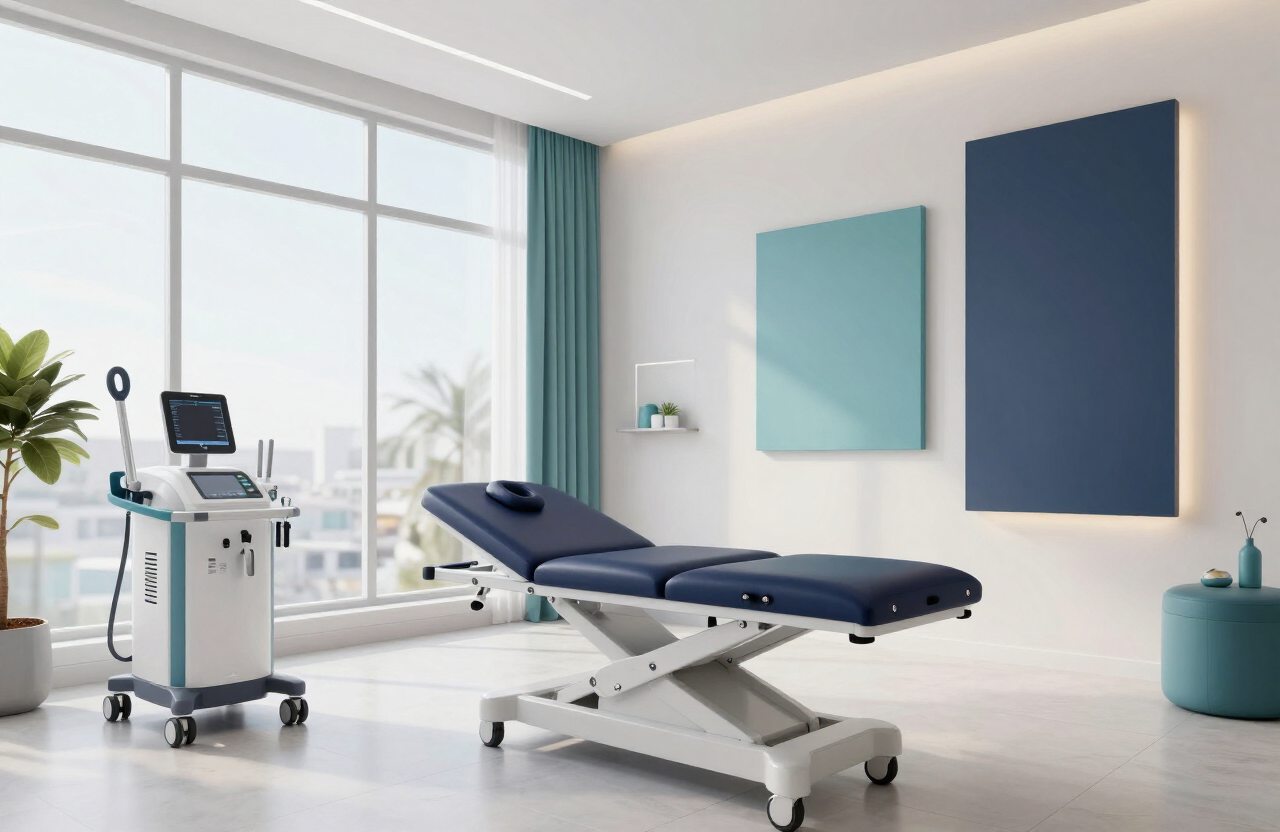 Interior of Range Physiotherapy Clinic in Al Kawther, Hurghada