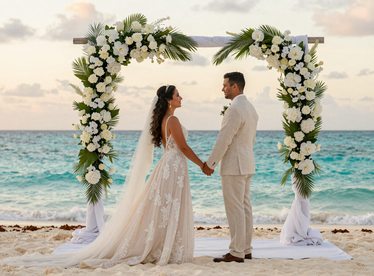 Referencia visual de bodas en destino