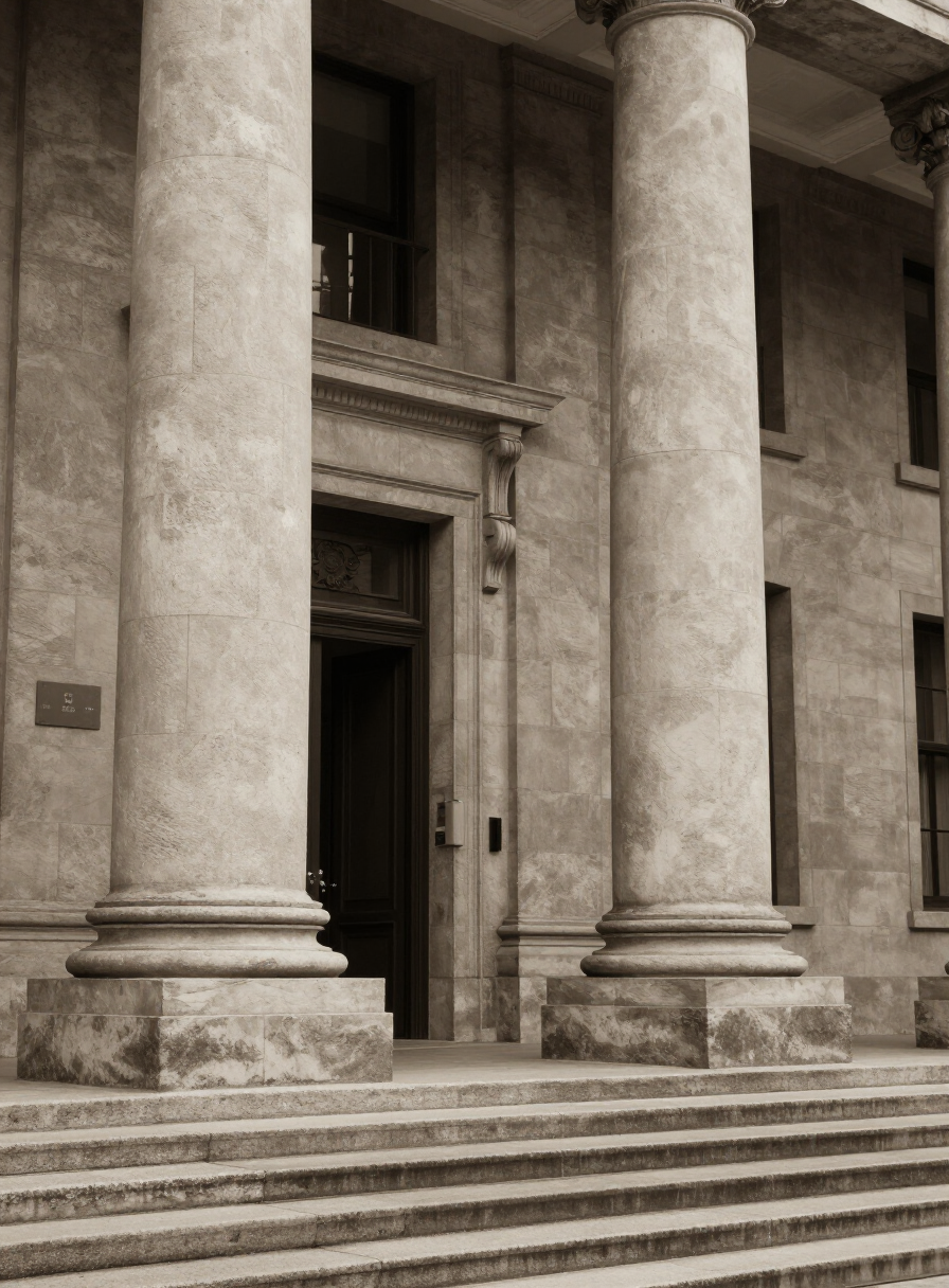 Detalle de arquitectura judicial en Bilbao