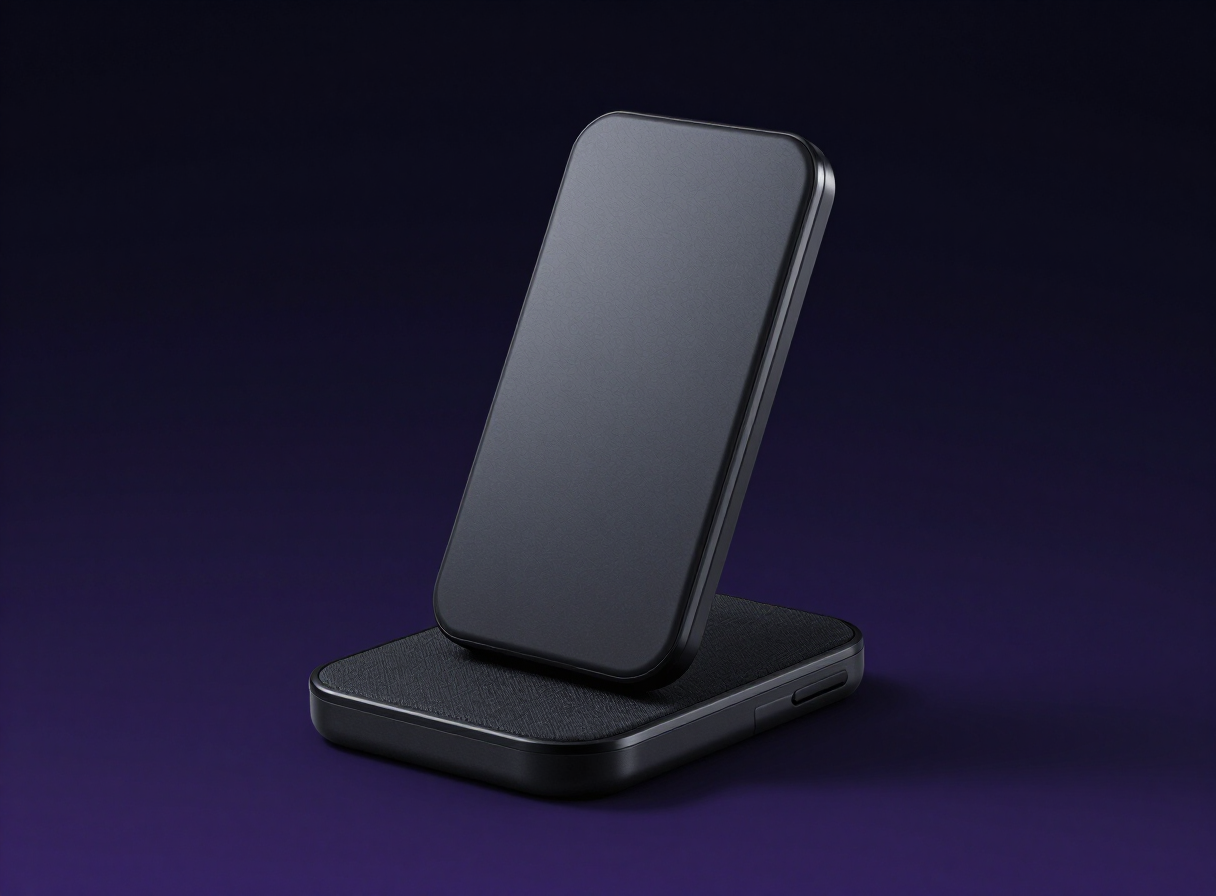 UEQ Foldable 3-in-1 Wireless Charging Station, Pure Black