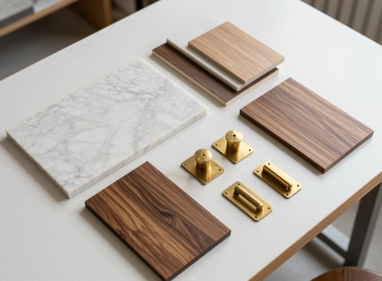 Material Selection — HS Kitchens Studio process, New York