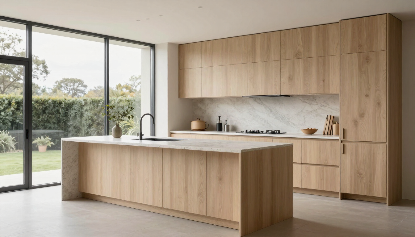 Modern · Queens — completed commission by HS Kitchens Studio