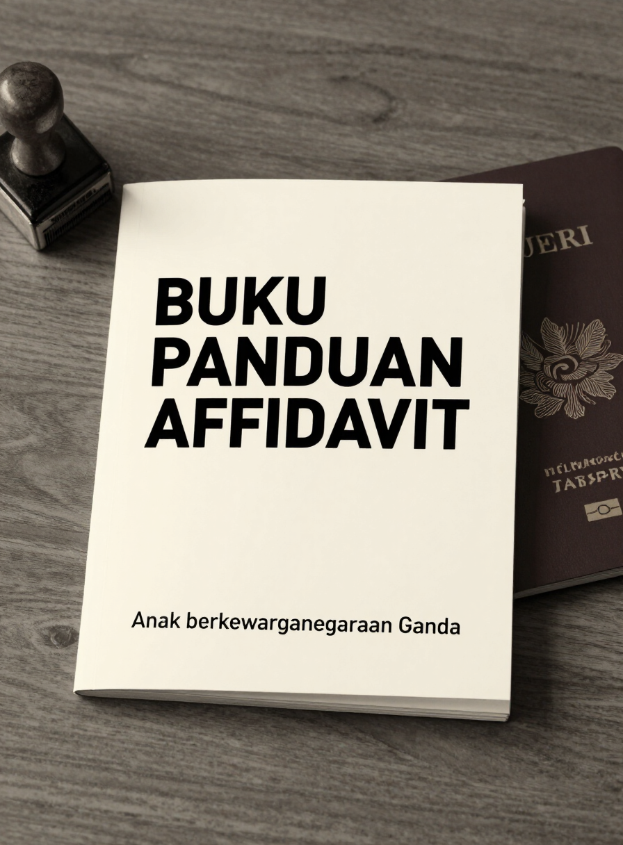 Sampul Buku Panduan Affidavit — Anak Berkewarganegaraan Ganda