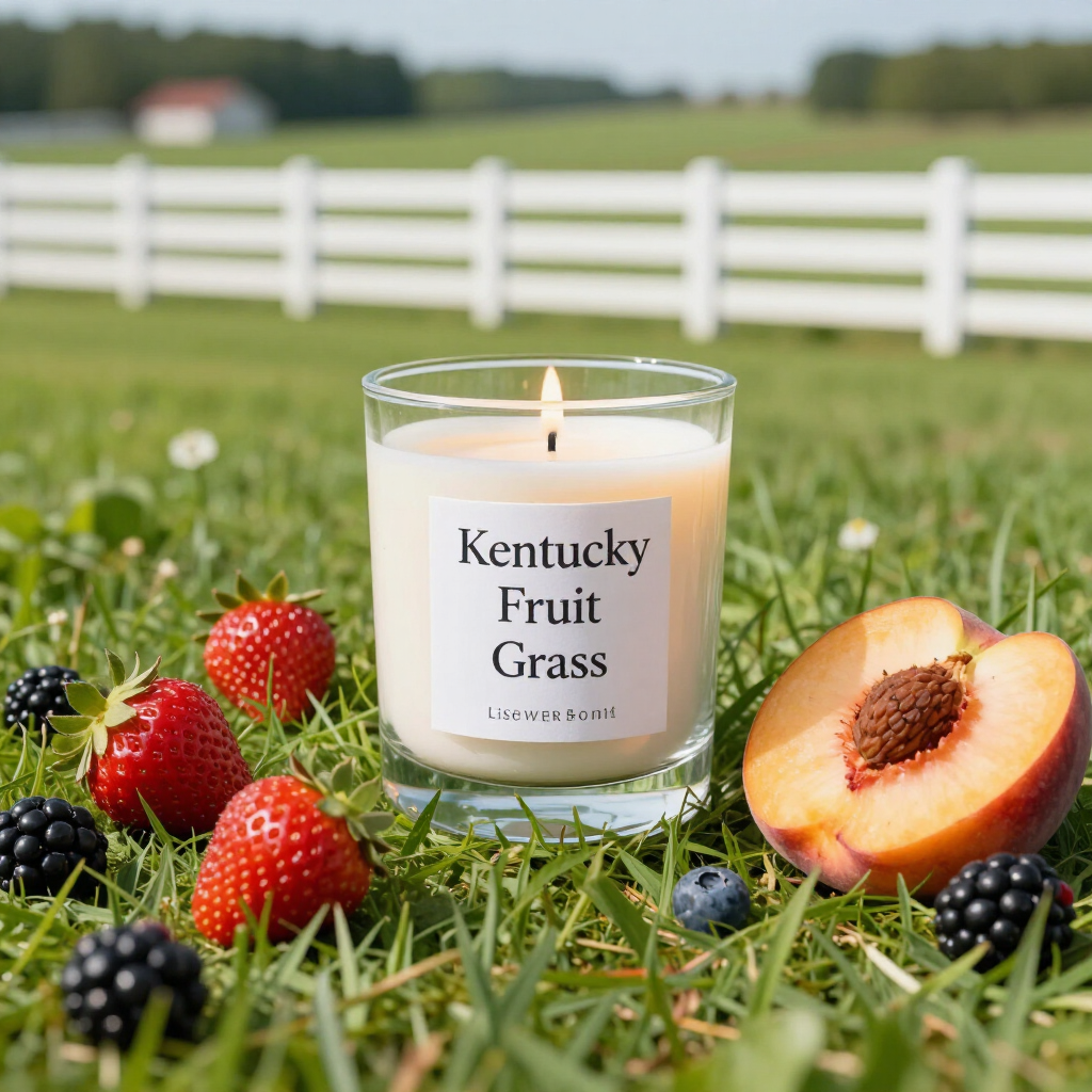 Kentucky Fruit Grass Candle
