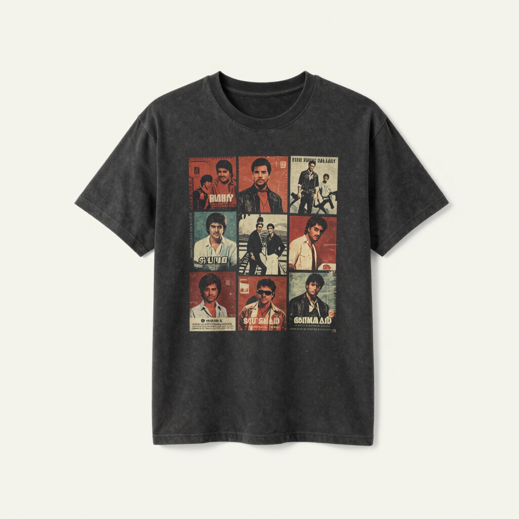 Kollywood Rewind — Cinema T-shirt by MGRVoice