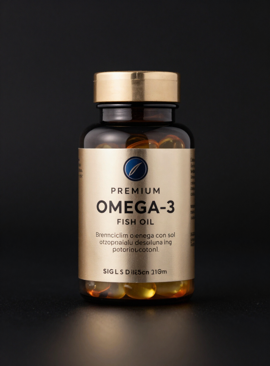 Fotografía conceptual de Omega 3 BLÜTE
